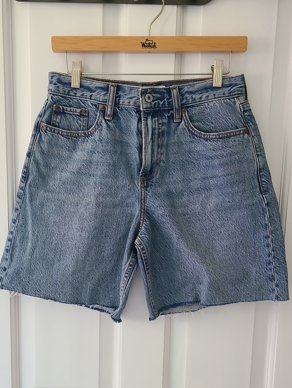 Abercrombie & Fitch Curve Love Jean Shorts
